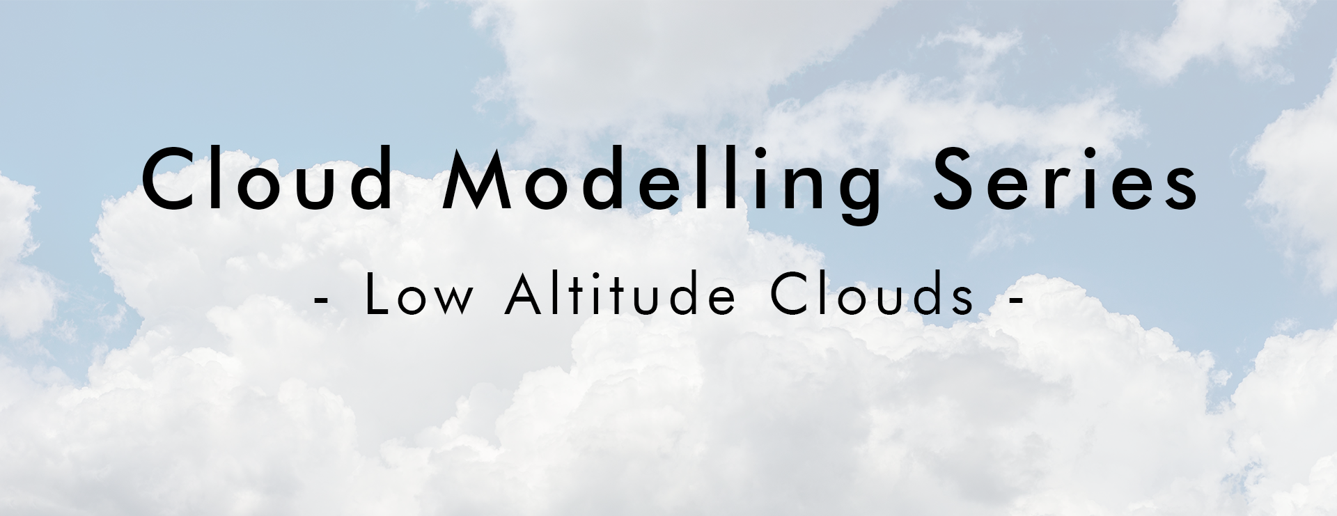 Creating Low Altitude Clouds