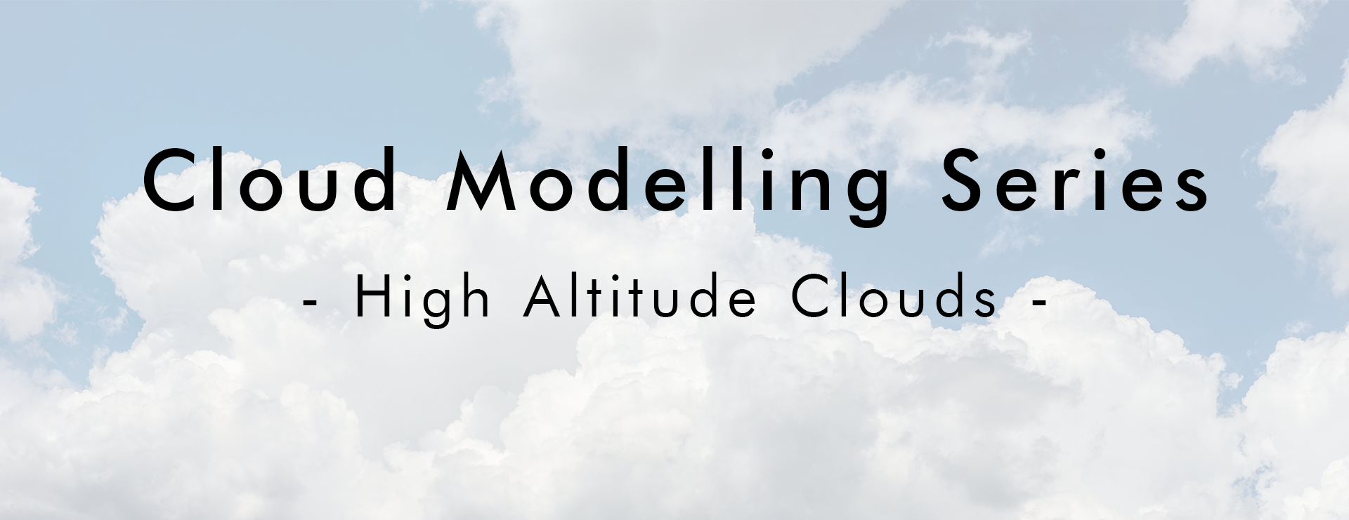 Creating High Altitude Clouds