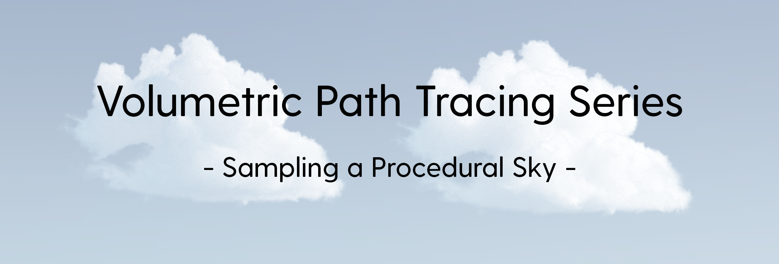 Sampling A Procedural Sky