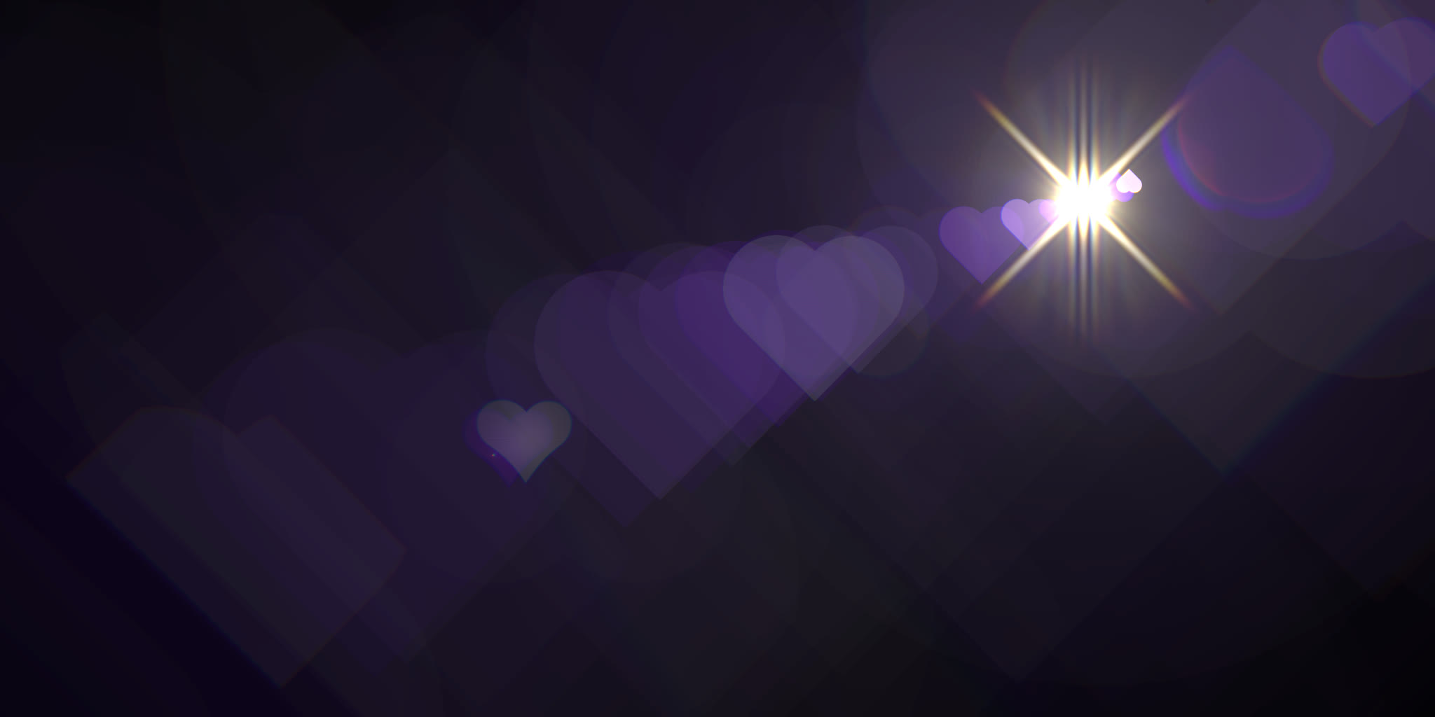 Heart-shaped aperture