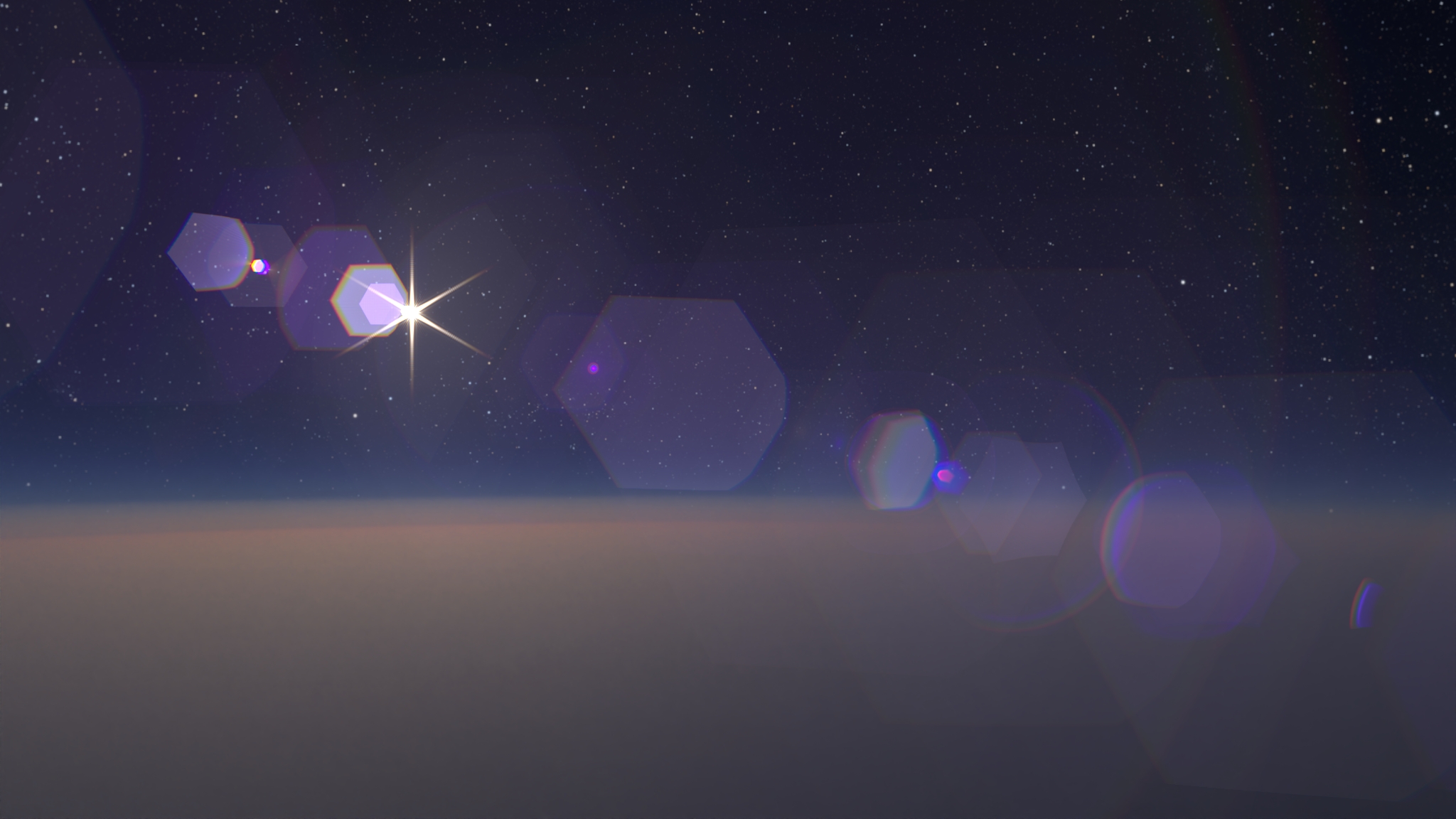 Zenith: Physically Based Lens Flares for Houdini