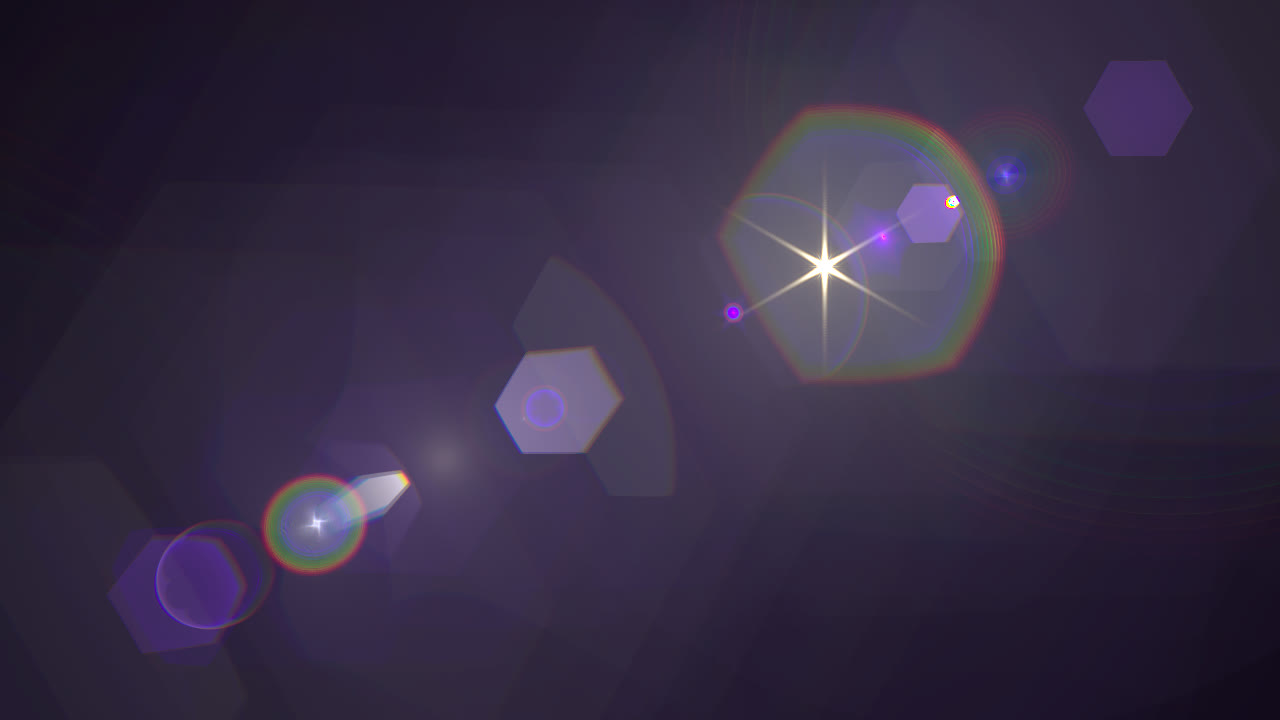 Flare from a custom lens
