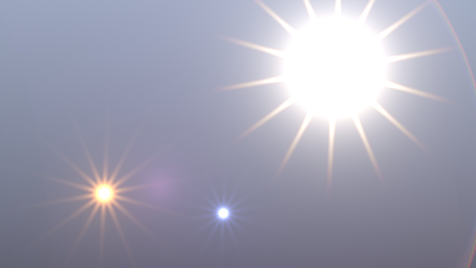 Three image lights